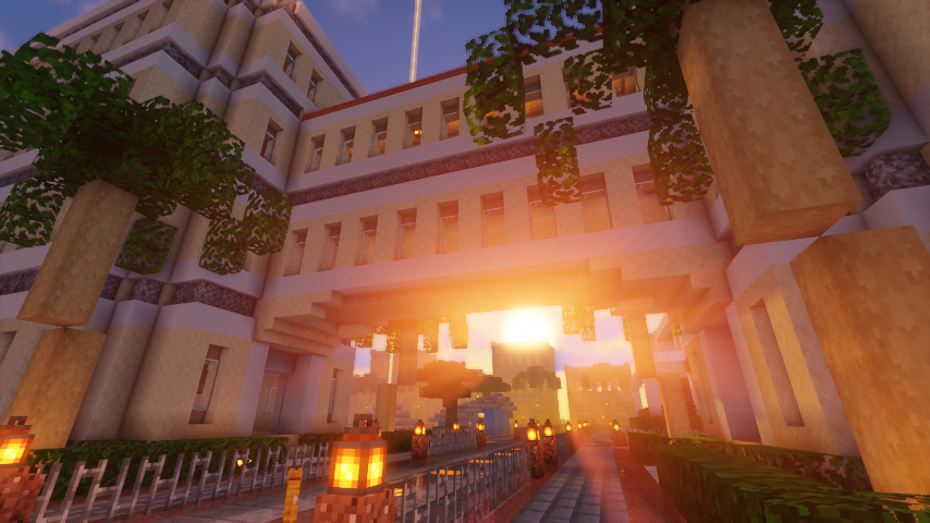 แสงของดวงอาทิตย์ที่สาดส่อง